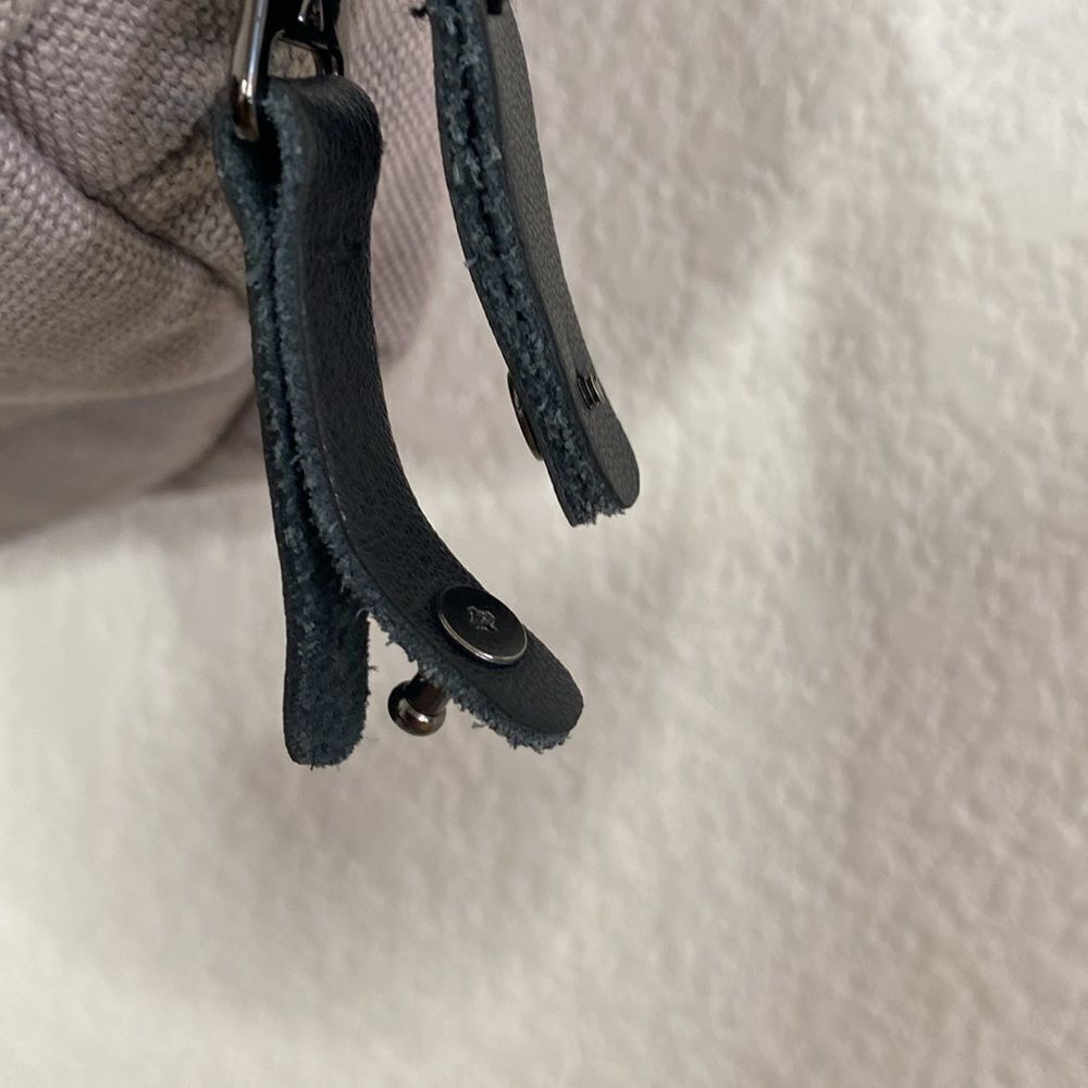 ANVANDA Stockholm Leather/Canvas Backpack - Picture 6 of 13
